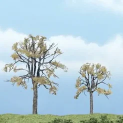 Woodland Scenics TR1602 2.25",3.25" Dead Elm Premium Trees (Pack of 2) - Model Train Junction: Quality Parts and Art Supplies Outlet